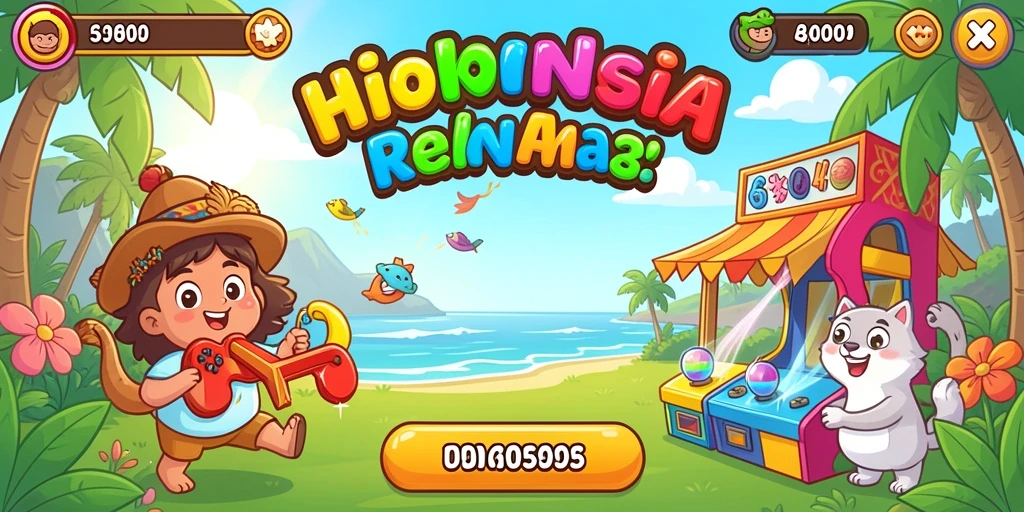 Tampilan menarik dari permainan slot 777RT.