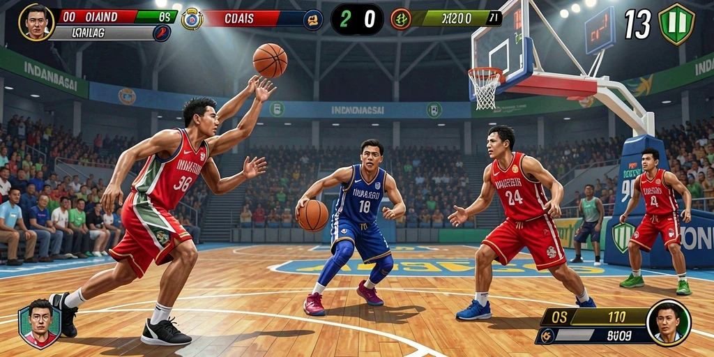 Screenshot menunjukkan tema permainan slot yang menarik.