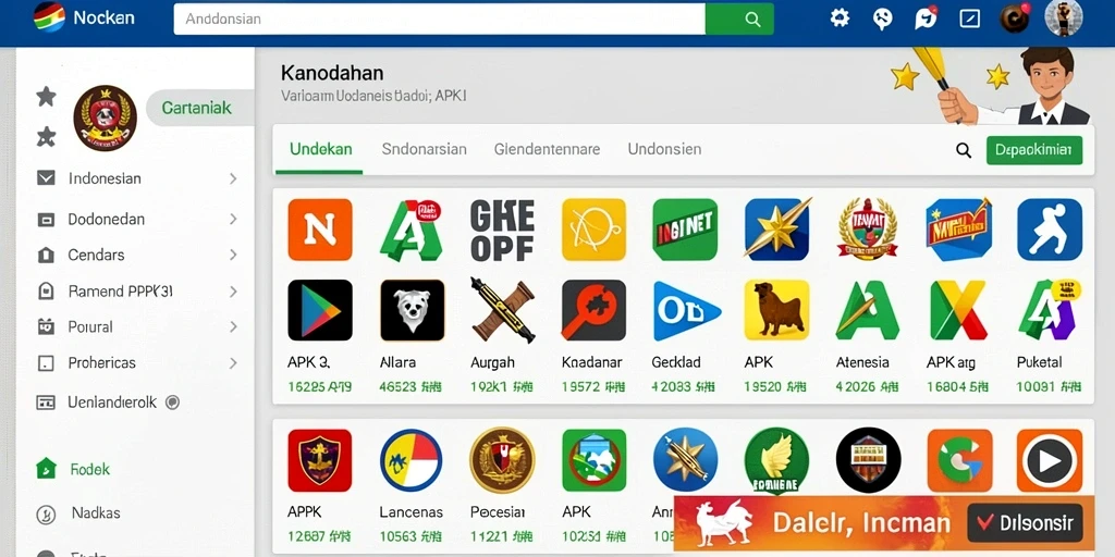 Tampilan antarmuka yang user-friendly.