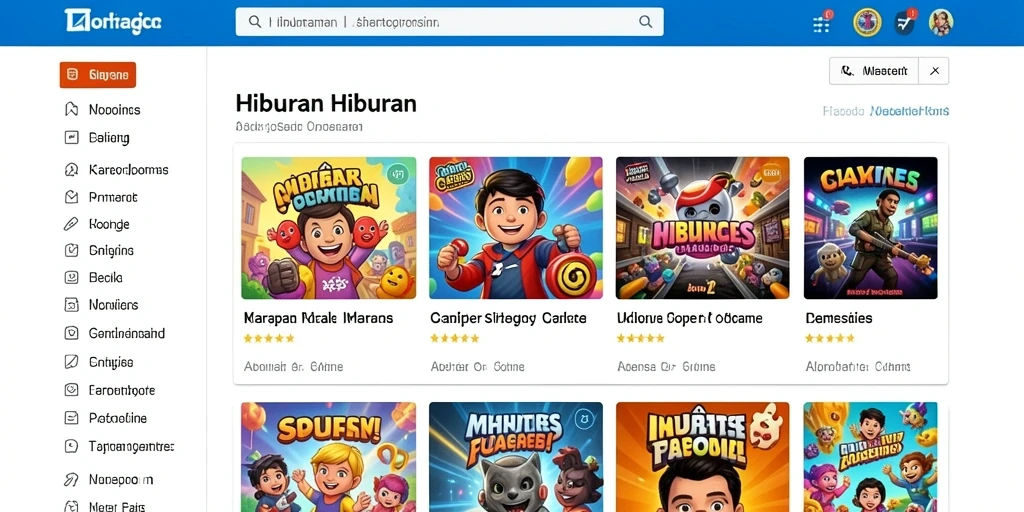Tampilan beranda aplikasi CERIA33 yang menarik.