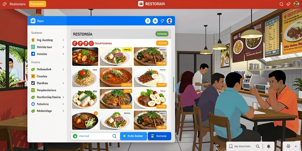 Tampilan antarmuka yang menarik dan mudah digunakan.