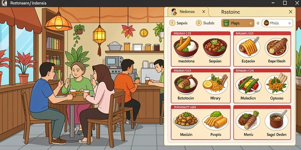 Tampilan antarmuka yang menawan dan mudah digunakan.