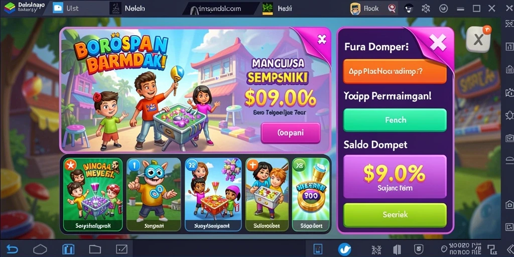 Tampilan antarmuka yang menawan dan mudah digunakan.