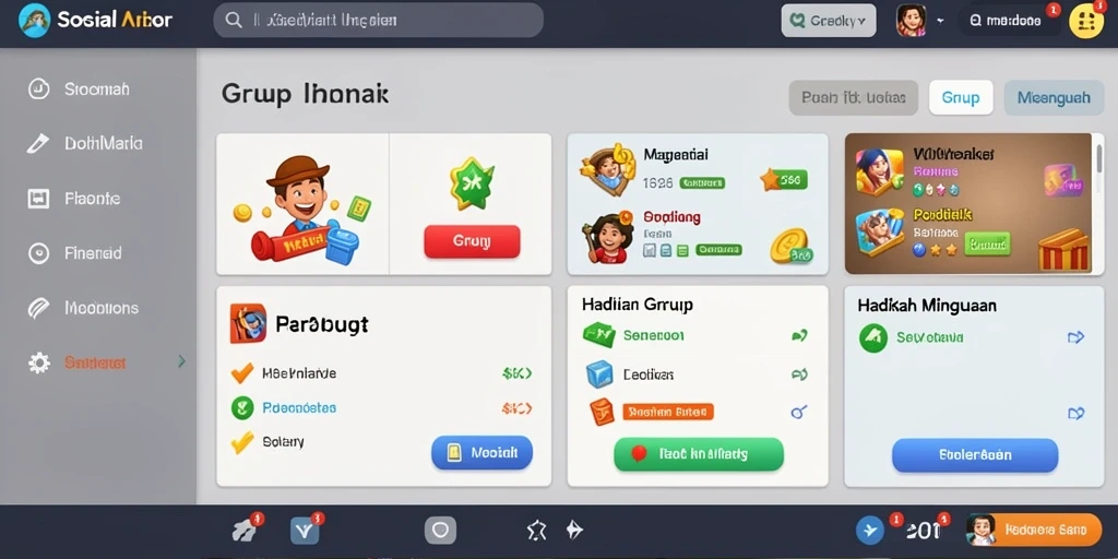 Screenshot menunjukkan tampilan awal permainan K3K3 yang menarik.