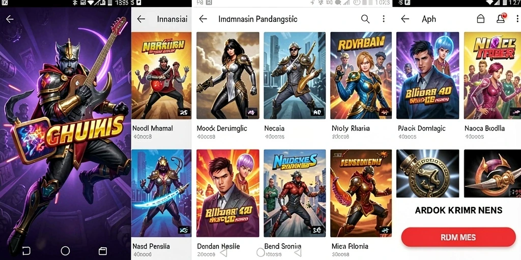 Tampilan antarmuka yang menarik dan mudah digunakan.