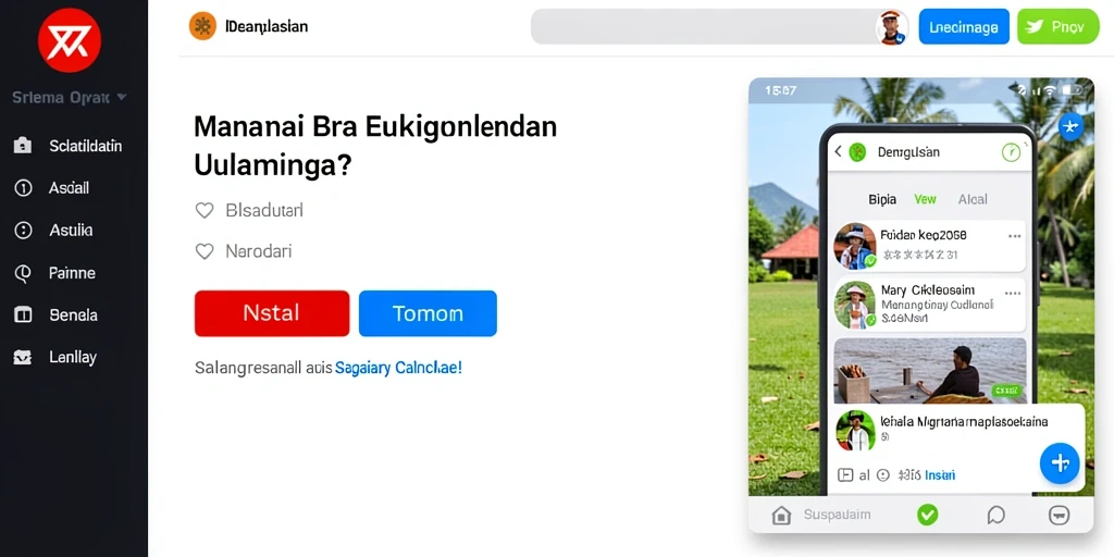 Tampilan awal yang menarik dan menawan.
