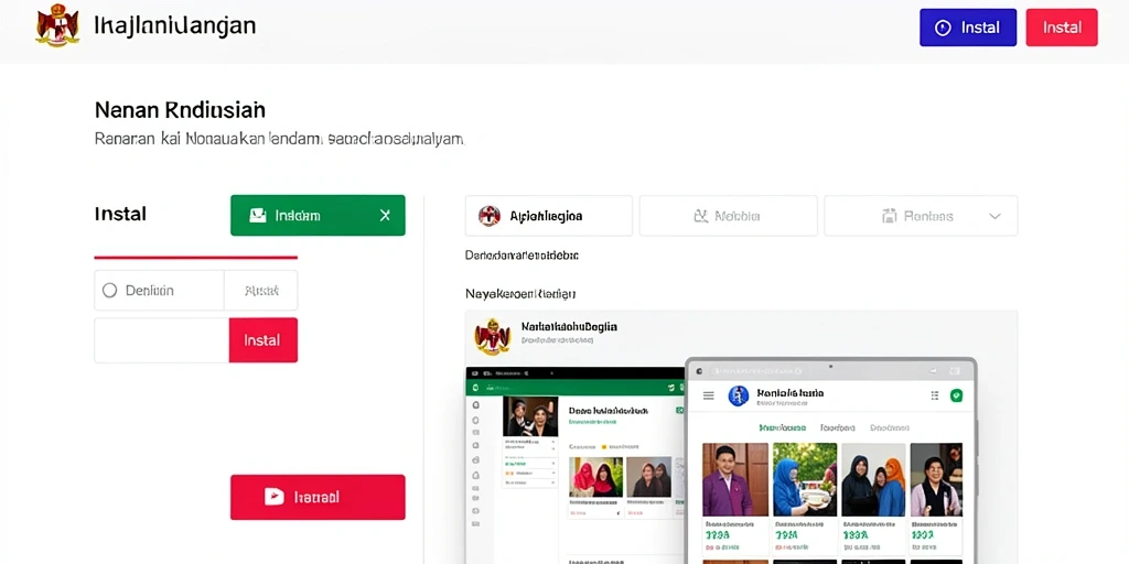 Tampilan antarmuka yang user-friendly.