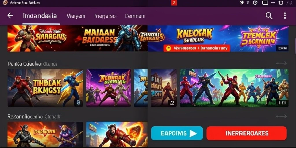 Tangkapan layar menarik dari mode permainan terbaru.